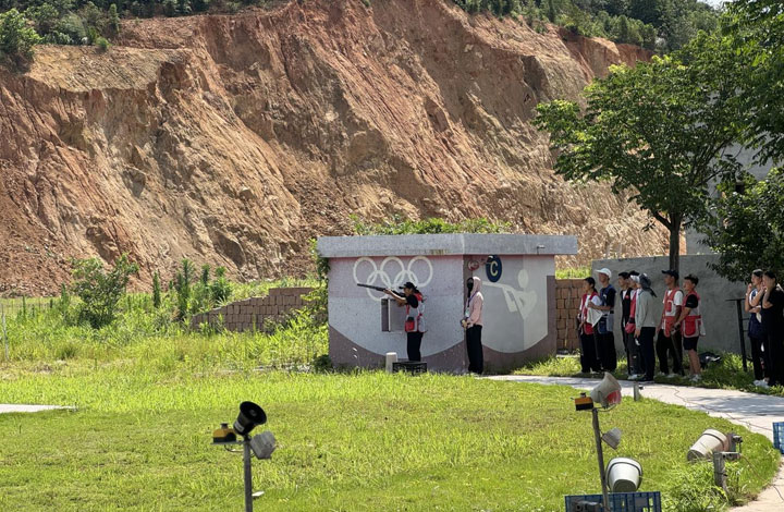 2025年江西省青少年射击锦标赛(飞碟项目)在龙虎山鸣枪开赛