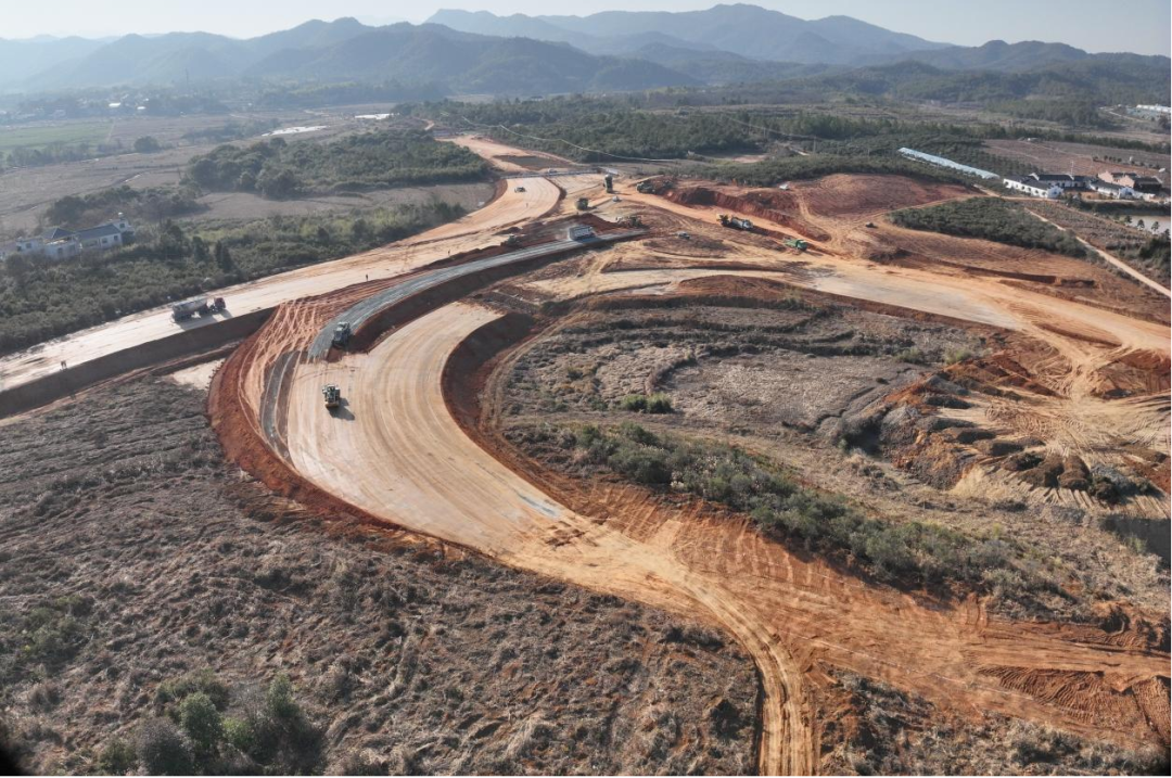 弋南高速贵溪段建设提速